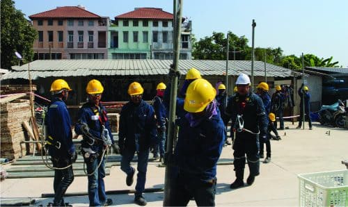 scaffording installation training