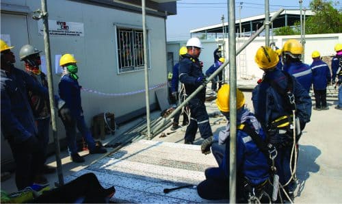 scaffording installation training