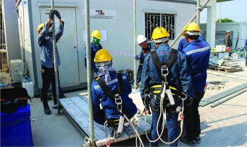 scaffording installation training