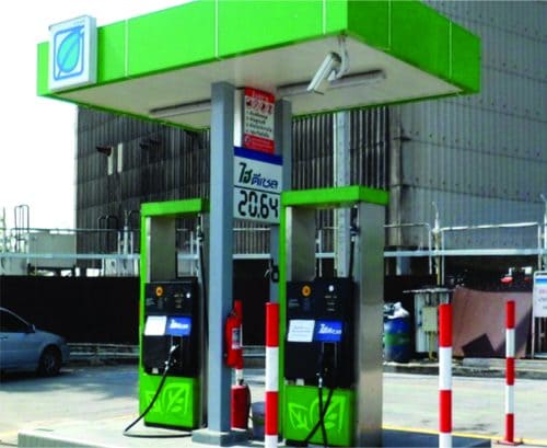 Petrol Loading Area with All Facilities and Petrol Truck Parking Area