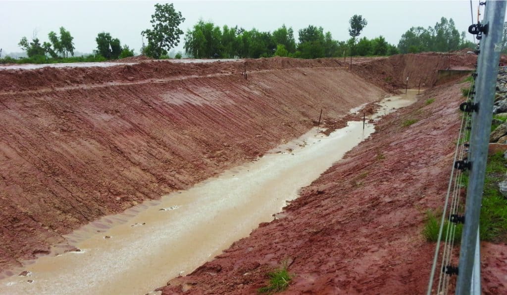 Infrastructure for solar energy farm