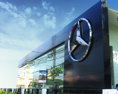 Temporary Showroom Mercedes-Benz Lumpini